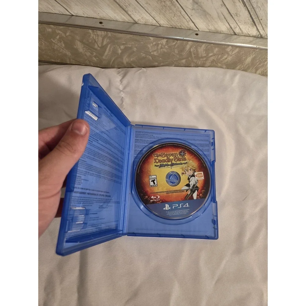 The Seven Deadly Sins: Knights of Britannia PS4 No Manual Clean Disc